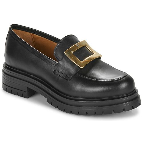 Mocassini donna Fericelli NASMINA in nero, eleganti e alla moda, realizzati con materiali di alta qualità per un comfort ottimale. Perfetti per outfit casual o formali, questi mocassini offrono un tocco sofisticato a ogni look. Scopri il perfetto equilibrio tra stile e comodità con i Fericelli NASMINA.