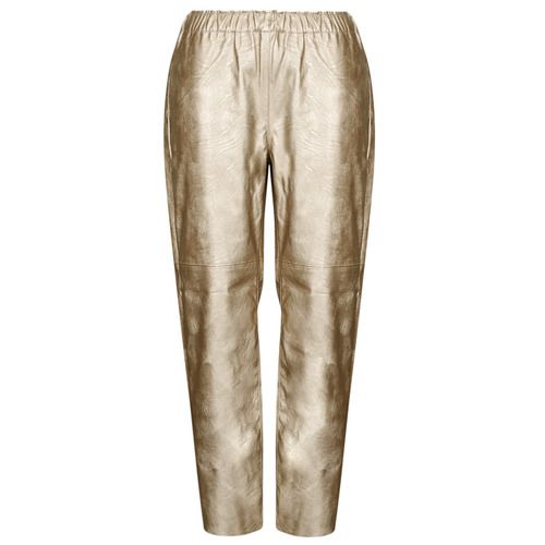 Pantalone Le Temps des Cerises ANDREE Oro per donna, elegante pantaloni a 5 tasche con un design fashion e alla moda, perfetti per ogni occasione. Ideali per un look casual-chic, realizzati con materiali di alta qualità per garantire comfort e stile. Scopri il perfetto equilibrio tra praticità e tendenze attuali con questi pantaloni versatili.