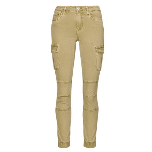 "Pantalone Cargo Donna Only ONLMISSOURI in beige, pratico e alla moda, ideale per ogni occasione. Perfetto per un look casual e trendy, con tasche funzionali e un design versatile. Acquista subito i pantaloni cargo Only ONLMISSOURI per un outfit unico e attuale."