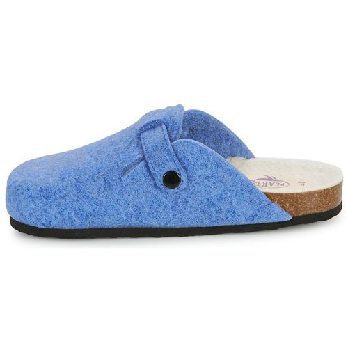 Plakton BLOGG FIELTRO WOOL Blu - Pantofole Donna - 4