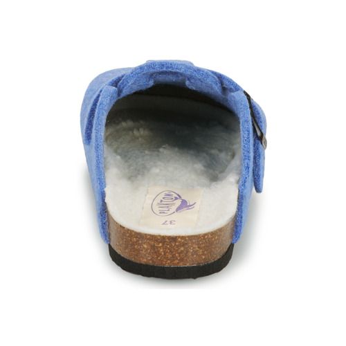 Plakton BLOGG FIELTRO WOOL Blu - Pantofole Donna - 5
