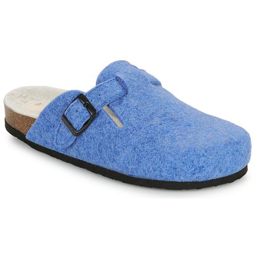 Pantofole Donna Plakton BLOGG FIELTRO WOOL Blu, realizzate in morbido feltro di lana, ideali per comfort e calore in casa. Design chic e versatile, perfette per ogni stagione. Acquista ora le tue pantofole Plakton per un comfort senza pari!