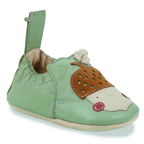 Pantofole Easy Peasy per bambina ragazza MY BLUMOO NUTS in verde, design trendy e confortevole, ideali per l'uso quotidiano a casa. Realizzate con materiali di alta qualità, queste pantofole offrono supporto e comodità per i piedi delle bambine, perfette per la stagione autunnale e invernale. Scegli Easy Peasy per le migliori pantofole da interno per la tua bambina!