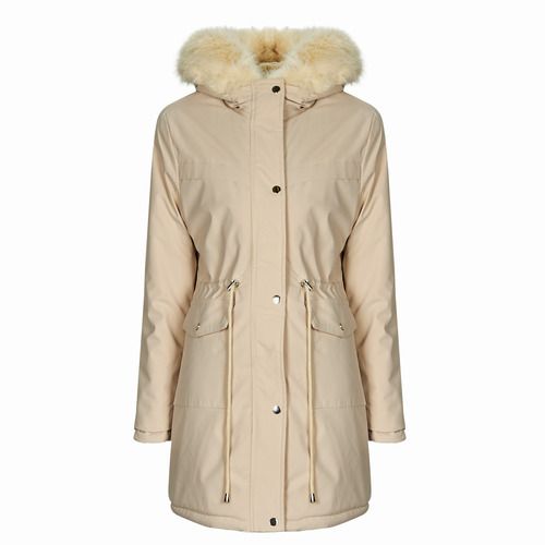 Piumino donna Betty London AVINA in beige, elegante e caldo, ideale per la stagione invernale. Design moderno con zip frontale e tasche laterali, perfetto per ogni occasione. Acquista ora il tuo piumino AVINA per un look sofisticato e comfort senza compromessi.