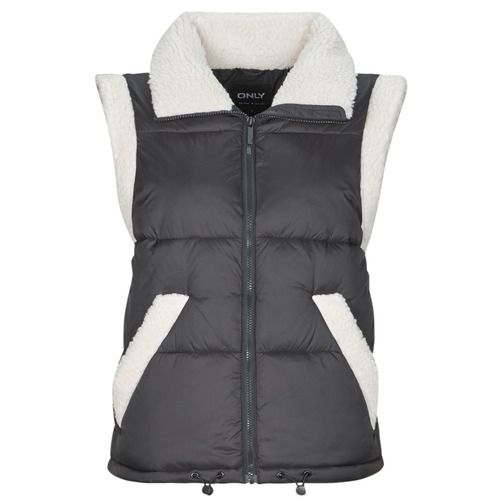 Piumino Donna Only ONLERIKA Nero elegante, caldo e leggero, ideale per l'inverno. Giacca imbottita con zip e cappuccio, perfetta per creare outfit alla moda e confortevoli. Disponibile in diverse taglie, un must-have per il guardaroba femminile.