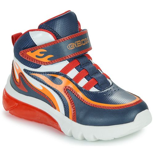 Scarpe Geox J CIBERDRON BOY Blu per bambini, con design moderno e comfort ottimale, ideali per attività all'aperto e uso quotidiano. Scarpe traspiranti e resistenti, perfette per il guardaroba di ogni ragazzo. Acquista ora le Geox Scarpe bambino ragazzo J CIBERDRON BOY Blu per un look alla moda e praticità.