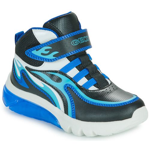 Scarpe Geox per bambini e ragazzi J CIBERDRON BOY in colore nero, ideali per il comfort e lo stile dei più piccoli. Queste sneakers casual offrono traspirabilità e resistenza, perfette per l'uso quotidiano. Acquista ora le Geox Scarpe bambino ragazzo J CIBERDRON BOY Nero per assicurare il meglio per i tuoi figli!