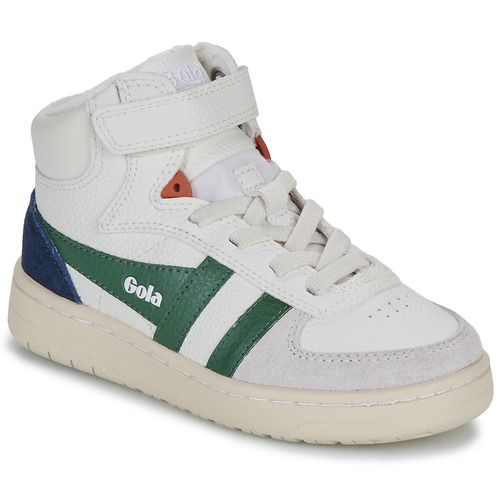 Scarpe Gola Talon Bianco per bambini e ragazzi, design moderno e alla moda, perfette per ogni occasione. Comode e resistenti, ideali per l'attività quotidiana. Acquista ora le Gola Scarpe bambino ragazzo Talon Bianco, la scelta ideale per i giovani trendsetter.