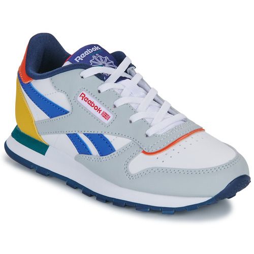 Scarpe Reebok Classic per bambino e ragazzo, modello CLASSIC LEATHER in design multicolore. Sneakers eleganti e comode, perfette per ogni occasione, con suola in gomma resistente per un'ottima aderenza. Ideali per un look alla moda e per garantire il massimo comfort durante le attività quotidiane. Acquista ora le Reebok Classic Scarpe bambino ragazzo CLASSIC LEATHER multicolore per un mix perfetto di stile e funzionalità.