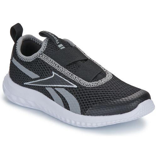 Scarpe Reebok Sport per bambini e ragazzi RUSH RUNNER SLIP ON in nero, ideali per attività sportive e casual. Comfort e stile per la moda giovanile, perfette per ogni occasione. Disponibili online per gli amanti dello sport e del comfort.