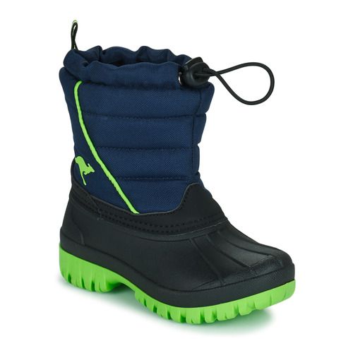Scarpe da neve bambino ragazzo Kangaroos K-BEN Marine, ideali per affrontare l'inverno con stile e comfort. Queste scarpe offrono resistenza all'acqua, suola antiscivolo e isolamento termico, perfette per le avventure sulla neve. Disponibili nel colore blu marino, sono la scelta perfetta per i più piccoli che amano giocare all'aperto. Acquista ora le Kangaroos Scarpe da neve per garantire calore e protezione durante la stagione fredda.