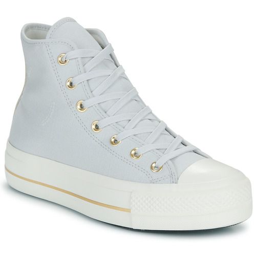 Sneakers alte Converse CHUCK TAYLOR ALL STAR LIFT PLATFORM TAILORED LINES Blu per donna, design elegante con suola piattaforma, perfette per uno stile casual e alla moda. Acquista ora le Converse ideali per il tuo look quotidiano.