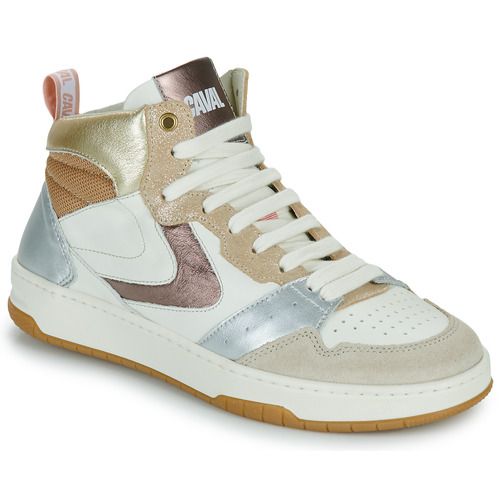 Sneakers alte Donna Caval MID SNAKE Oro, eleganti e alla moda, con design unico in pelle effetto serpente. Ideali per un look trendy, perfette per ogni occasione. Scopri il comfort e lo stile di queste scarpe, perfette per completare il tuo outfit!