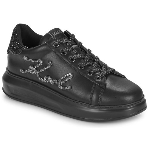 Sneakers basse nere per donna Karl Lagerfeld KAPRI Signia Rhinestone Lo, decorate con strass per uno stile elegante e alla moda. Ideali per un look casual-chic, queste scarpe rappresentano un'ottima scelta per le fashioniste. Acquista ora per aggiungere un tocco di glamour al tuo outfit!