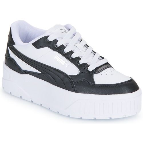 Sneakers basse Puma Karmen II Idol Bianco per donna, con design elegante e sportivo, suola comoda e dettagli alla moda. Perfette per un look casual e trendy, queste scarpe sono ideali per ogni occasione. Acquista ora per completare il tuo outfit con stile.