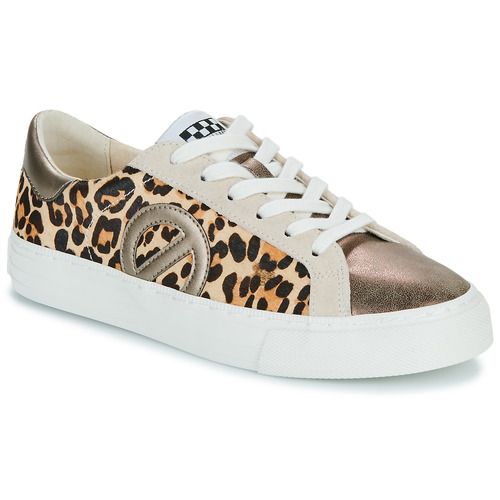 Sneakers basse No Name STRIKE SIDE W in beige per donna, perfette per un look casual e alla moda. Design contemporaneo con dettagli eleganti, ideali per ogni occasione. Acquista ora le migliori sneakers da donna per uno stile impeccabile e comfort duraturo.