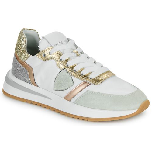 Sneakers basse Philippe Model TROPEZ 2.1 LOW WOMAN in bianco, eleganti e versatili, ideali per un look casual e alla moda. Perfette per ogni occasione, queste scarpe da donna offrono comfort e stile. Aggiungi un tocco di classe al tuo guardaroba con le Philippe Model TROPEZ 2.1 LOW WOMAN.