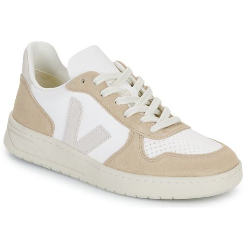 Sneakers basse Veja V-10 Bianco, moda sostenibile per donna, eleganza e comfort uniti in un design minimalista, perfette per ogni occasione. Acquista ora le nostre sneakers di alta qualità per un look contemporaneo e alla moda.