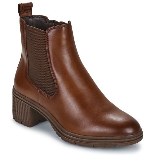 Stivaletti Donna Tamaris CHYPRIS Marrone, eleganti e versatili; realizzati in materiale di alta qualità, ideali per un look chic e comodo. Perfetti per ogni occasione, da abbinare a jeans o abiti. Scarpe must-have per la stagione.