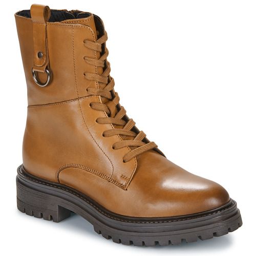 Stivaletti Donna Geox D IRIDEA Marrone - Eleganti scarpe femminili in pelle, ideali per un look trendy e confortevole. Questi stivaletti offrono stile e versatilità, perfetti per ogni occasione. Scopri la qualità e il design distintivo di Geox, la scelta perfetta per le donne moderne. Compra ora e arricchisci il tuo guardaroba con un tocco di classe!