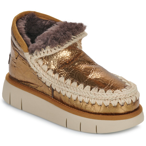 Mou ESKIMO BOUNCE SNEAKERS Gold Women s Ankle Boots 216.95