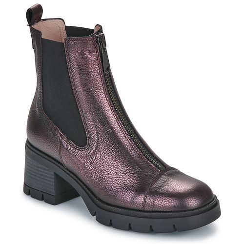 Stivaletti Donna Hispanitas EVEREST Viola eleganti e alla moda, realizzati in pelle di alta qualità. Design versatile, perfetti per ogni occasione, con tacco comodo per un look raffinato e chic. Acquista ora i tuoi Stivaletti Hispanitas EVEREST Viola e completa il tuo outfit con stile.
