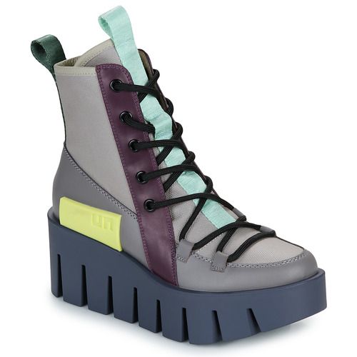 Stivaletti Donna United Nude GRIP EXPLORER LO Grigio in pelle, con design moderno e suola antiscivolo, perfetti per ogni occorrenza. Ideali per un look trendy e confortevole, questi stivali offrono stile e praticità. Acquista ora per aggiungere un tocco di eleganza al tuo guardaroba!