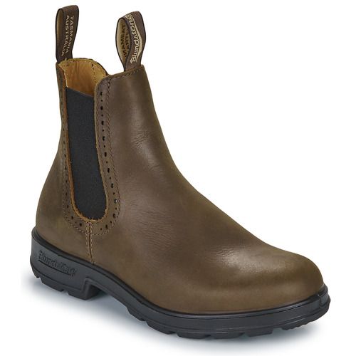 Stivaletti Donna Blundstone HIGH TOP ORIGINAL CHELSEA BOOTS in Marrone, eleganti e versatili, ideali per ogni occasione. Realizzati con materiali di alta qualità, offrono comfort e stile. Perfetti per completare il tuo look autunnale e invernale. Acquista ora!