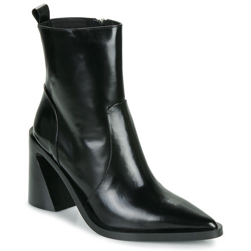 Stivaletti ALOHAS Haylo Nero da Donna, in vera pelle, con tacco elegante e design moderno. Perfetti per ogni occasione, questi stivaletti offrono comfort e stile. Acquista ora per un look sofisticato e alla moda!