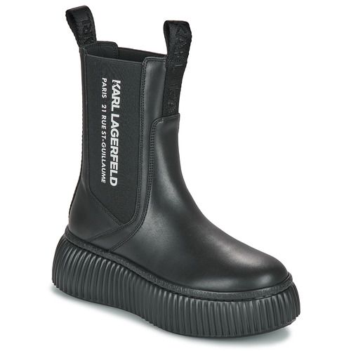 Stivaletti Karl Lagerfeld KREEPER LO Long Gore Boot neri per donna, eleganti e alla moda, ideali per ogni occasione. Design versatile con suola resistente, perfetti per completare un look chic e contemporaneo. Spedizione gratuita disponibile.