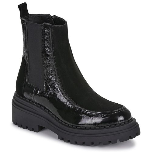 Stivaletti Donna Casta NEMESIS Nero: eleganti e versatili stivaletti con tacco, ideali per ogni occasione. Realizzati in morbido materiale di alta qualità, questi stivaletti offrono comfort e stile. Perfetti da abbinare a jeans o abiti, sono un must-have nel tuo guardaroba. Scopri il tuo look chic con Casta NEMESIS.