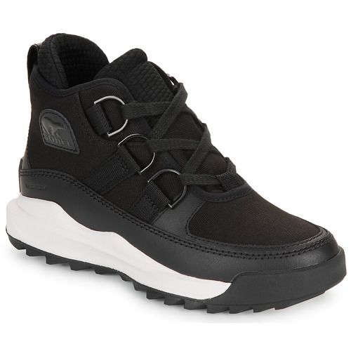 Stivaletti Donna Sorel ONA RMX CHUKKA PLUS WP in Nero, perfetti per l'autunno e l'inverno. Con la loro impermeabilità e comfort, sono ideali per affrontare qualsiasi condizione atmosferica. Design elegante e versatility per ogni outfit. Acquista ora per un look alla moda e pratico!