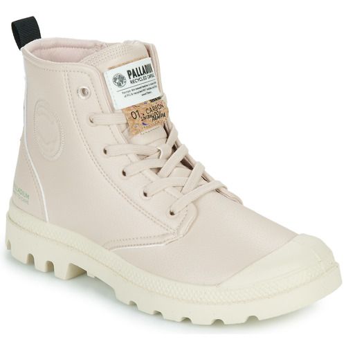 Stivaletti Donna Palladium PAMPA HI RE-VEGAN LTH Beige, prodotti eco-friendly e sostenibili, ideali per un look casual e alla moda. Realizzati con materiali vegani e traspiranti, questi stivaletti offrono comfort e stile per ogni occasione, perfetti per l'outdoor e la vita quotidiana. Acquista ora per un'eleganza senza compromessi!