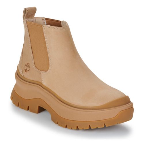 Stivaletti Donna Timberland ROXIE LANE MID CHELSEA Beige, eleganti e versatili, perfetti per l'autunno. Design alla moda e comodo, ideali per ogni occasione. Acquista ora per un look trendy e sofisticato.