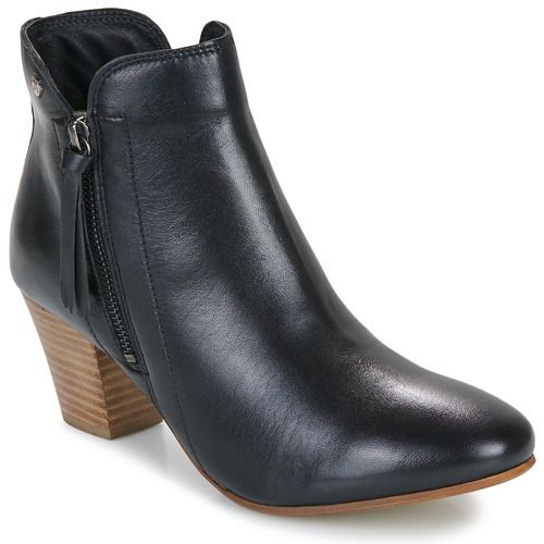 Stivaletti Donna Ravel TULLI in nero, eleganti e versatili, ideali per ogni occasione. Design moderno e confortevole, realizzati con materiali di alta qualità, perfetti per completare il tuo look autunnale. Acquista ora per un tocco di stile e comodità!