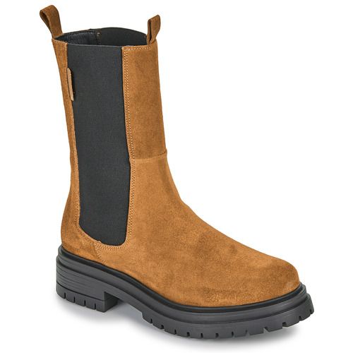 Stivaletti Donna Betty London VERONIQUE in Marrone, eleganti e versatili, ideali per ogni occasione. Design moderno con tacco, perfetti per il tuo guardaroba autunnale. Acquista ora per uno stile unico e comfort.