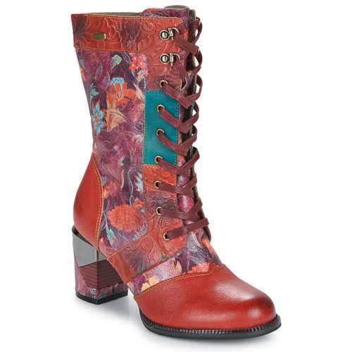 Stivalli rossi Laura Vita MAEVAO per donna, ideali per aggiungere un tocco di stile al tuo outfit. Realizzati con materiali di alta qualità, questi stivali offrono comfort e moda, perfetti per ogni occasione. Scopri il calore e la versatilità dei Laura Vita MAEVAO rossi, un must-have per la stagione.