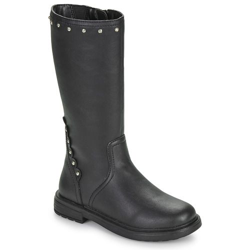 Stivali Geox J ECLAIR GIRL neri per bambina, eleganti e comodi, ideali per ogni occasione. Perfetti per l'autunno e l'inverno, garantiscono una calzata sicura e traspirante. Acquista ora gli stivali Geox per ragazze e rendi il look della tua piccola alla moda e stiloso!