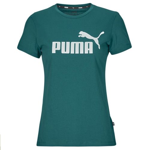 Maglietta Puma ESS LOGO TEE Blu per donna, t-shirt maniche corte dallo stile casual e moderno, ideale per il tempo libero. Perfetta per ogni occasione, questa maglietta è realizzata in materiale di alta qualità per garantire comfort e durata. Acquista ora la tua t-shirt Puma e aggiungi un tocco sportivo al tuo guardaroba!