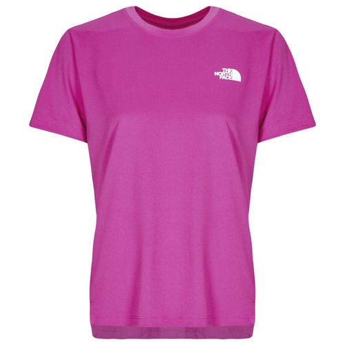 T-shirt maniche corte Donna The North Face Flex S/S Tee Graphic in rosa, leggera e traspirante, ideale per attività all'aperto e tempo libero. Ottima vestibilità e design moderno, perfetta per un look casual e sporty. Acquista subito la tua T-shirt The North Face per un comfort senza pari!