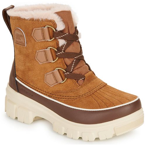Scarpe da neve Donna Sorel 242 VELVET TAN TOBACCO in marrone, ideali per affrontare l'inverno con stile e comfort. Design elegante e resistente, perfette per la neve e le basse temperature. Acquista ora per un look alla moda e funzionale.