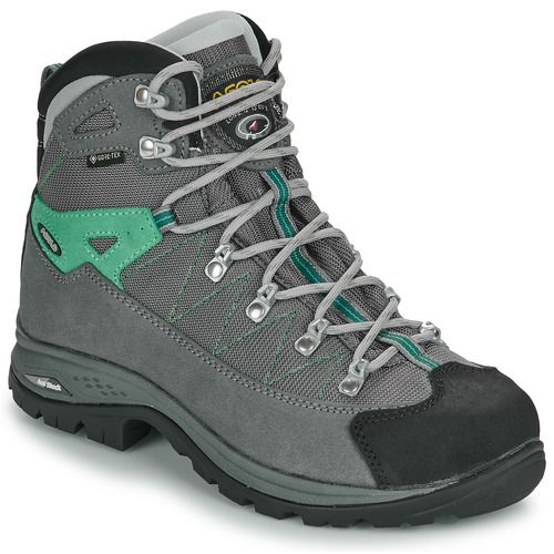 Scarpe da trekking donna Asolo FINDER GV in grigio, ideali per escursioni e attività all'aperto. Design resistente e comodo, perfette per affrontare terreni impegnativi. Acquista ora le migliori scarpe da trekking per il tuo prossimo viaggio avventuroso.