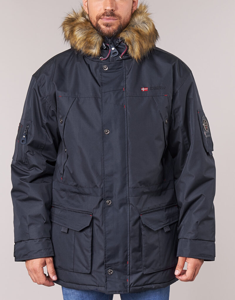 Parka  Geographical Norway  ABIOSAURE-MARINE  Blu -  Parka Uomo - 4