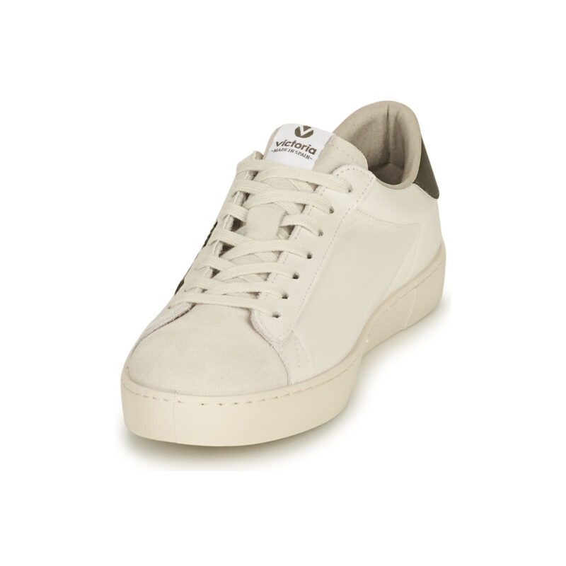 Victoria BERLIN PIEL CONTRASTE Bianco Sneakers basse Donna - 3