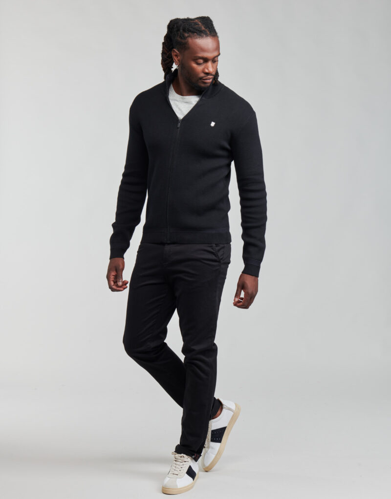 Gilet / Cardigan Teddy Smith G ETTORE Nero Gilet / Cardigan Uomo - 3