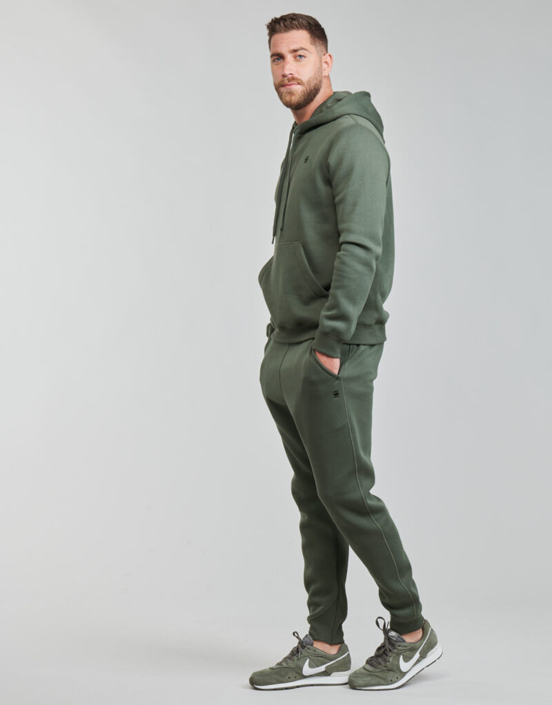 Felpe con cappuccio G-Star Raw PREMIUM CORE HDD SW LS Verde Felpe con cappuccio Uomo - 3