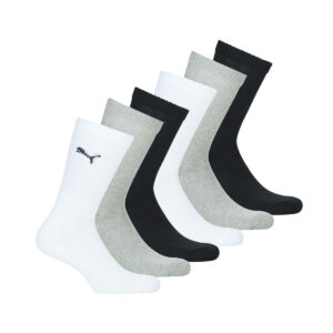 Calzini  Puma  PUMA CREW SOCK X6  Multicolore -  Calzini Uomo