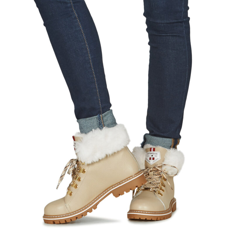 Les Tropeziennes par M.Belarbi LACEN Beige Women's Ankle Boots - 8
