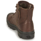 Palladium PAMPA ZIP LTH ESS Brown High-top Sneakers Men - 5
