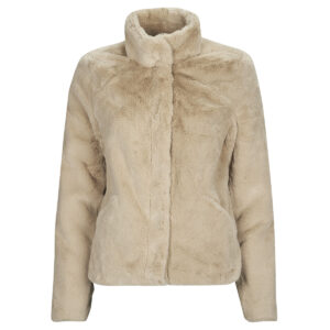 Giubbotto  Only  ONLNEWVIDA FAUX FUR JACKET CC OTW  Beige -  Giubbotti Donna